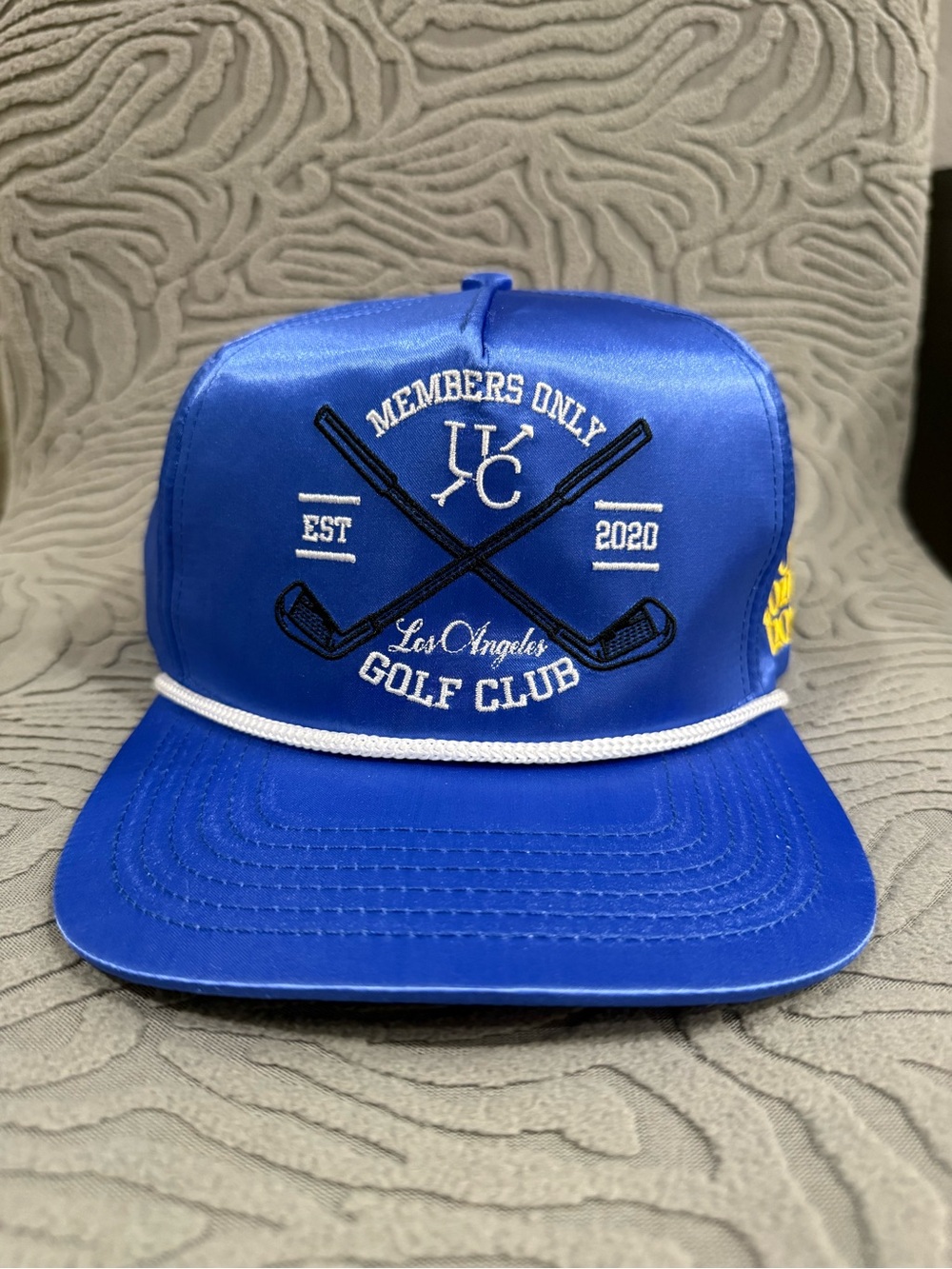Members Only Royal Blue Los Angeles Golf Club Snapback